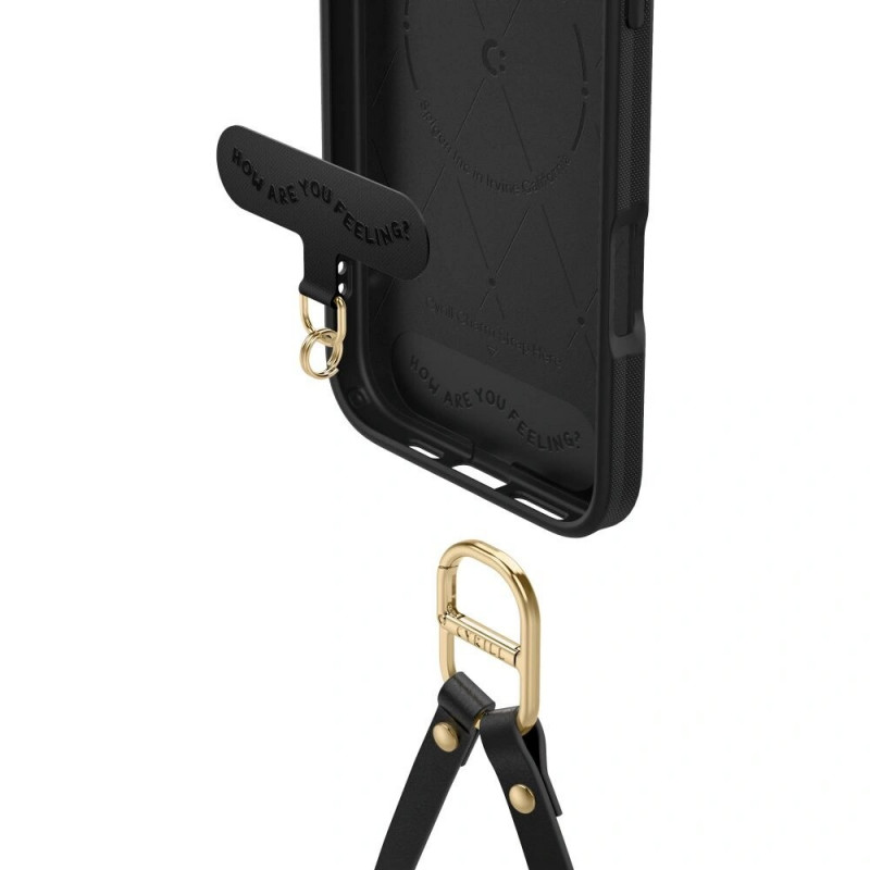 Spigen Cyrill Kajuk Classic Charm Mag etui MagSafe do Apple iPhone 16 Pro, czarny