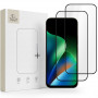 Tech-Protect Glass Fit+ szkło hartowane do Xiaomi Redmi 17 4G / 5G, czarny (2 szt.) (THP5701)