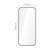 Tech-Protect Glass Fit+ szkło hartowane do Xiaomi Redmi 17 4G / 5G, czarny (2 szt.) (THP5701)