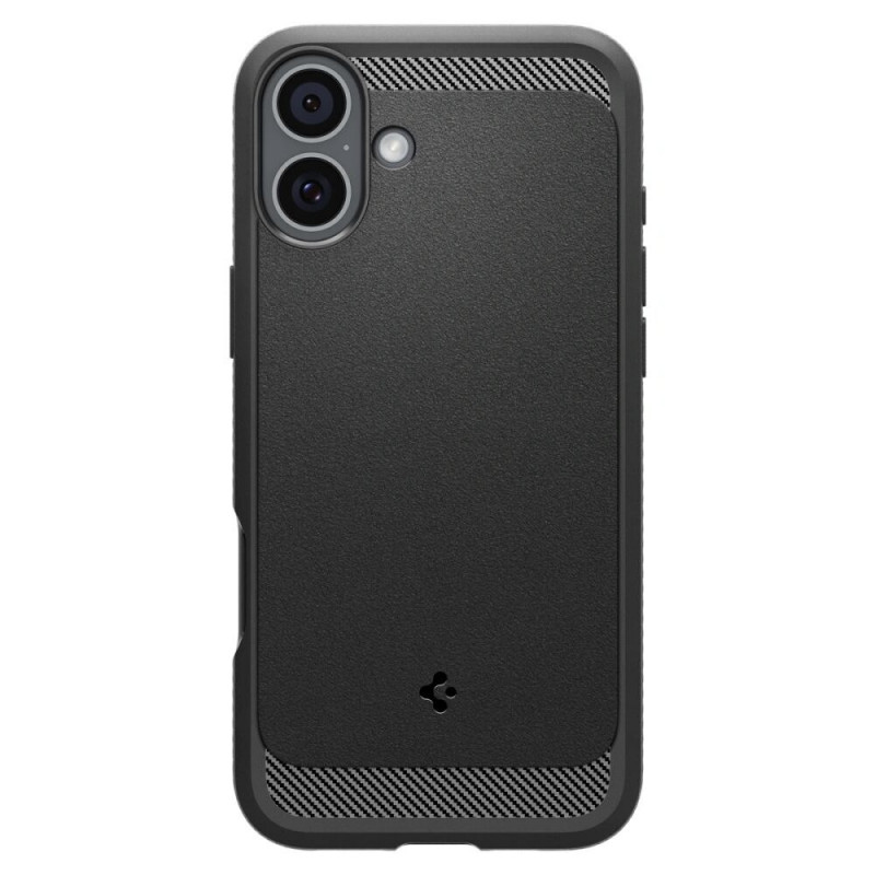 Etui Spigen Rugged Armor Mag MagSafe dla Apple iPhone 16, matowy czarny