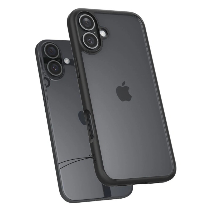 Etui Spigen Ultra Hybrid do Apple iPhone 16, Matte Black