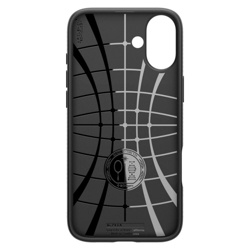 Etui Spigen Liquid Air do Apple iPhone 16, Matte Black
