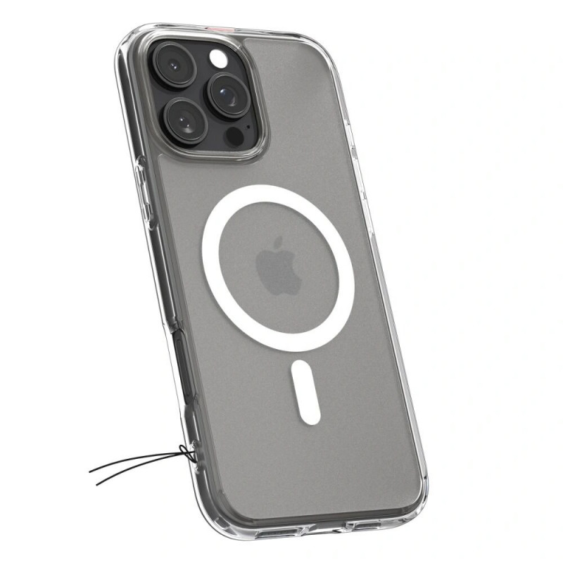 Etui Spigen Ultra Hybrid Mag MagSafe dla Apple iPhone 16 Pro, Frost Clear