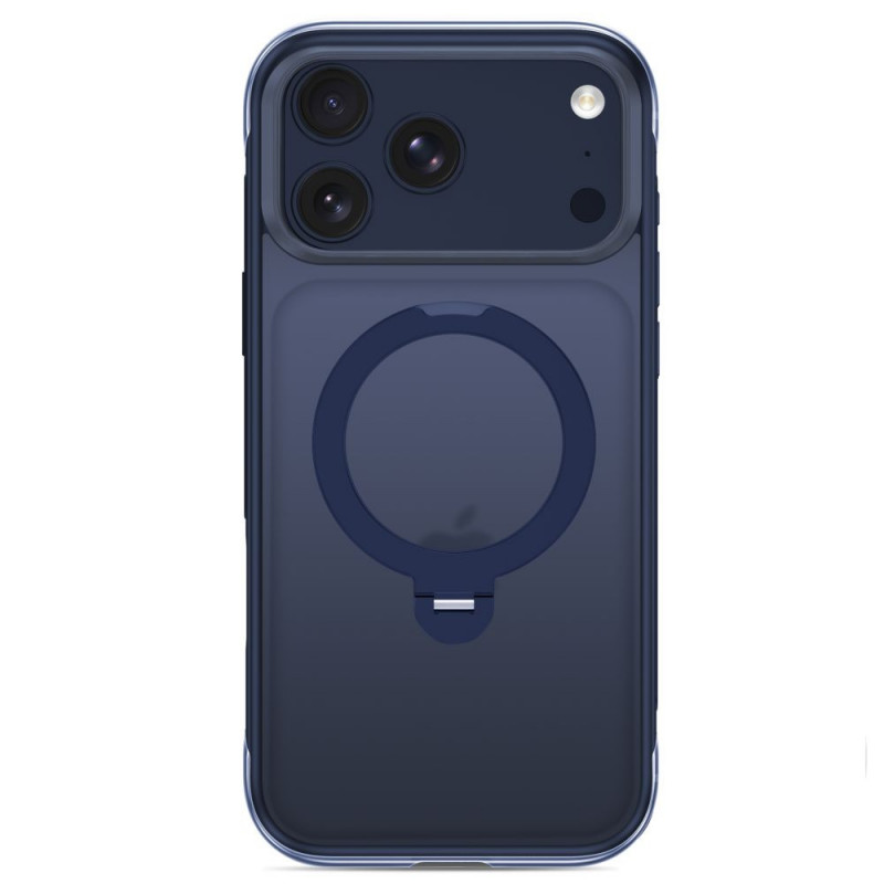 Etui Tech-Protect MagAir Stand MagSafe CC dla Apple iPhone 17 Pro Max / 18 Pro Max, matowe głęboki błękit