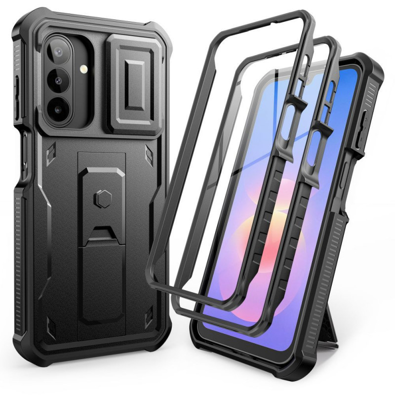 Tech-Protect Kevlar Cam+ 2-Set etui wzmocnione do Samsung Galaxy A17 / A18 4G / 5G, czarny