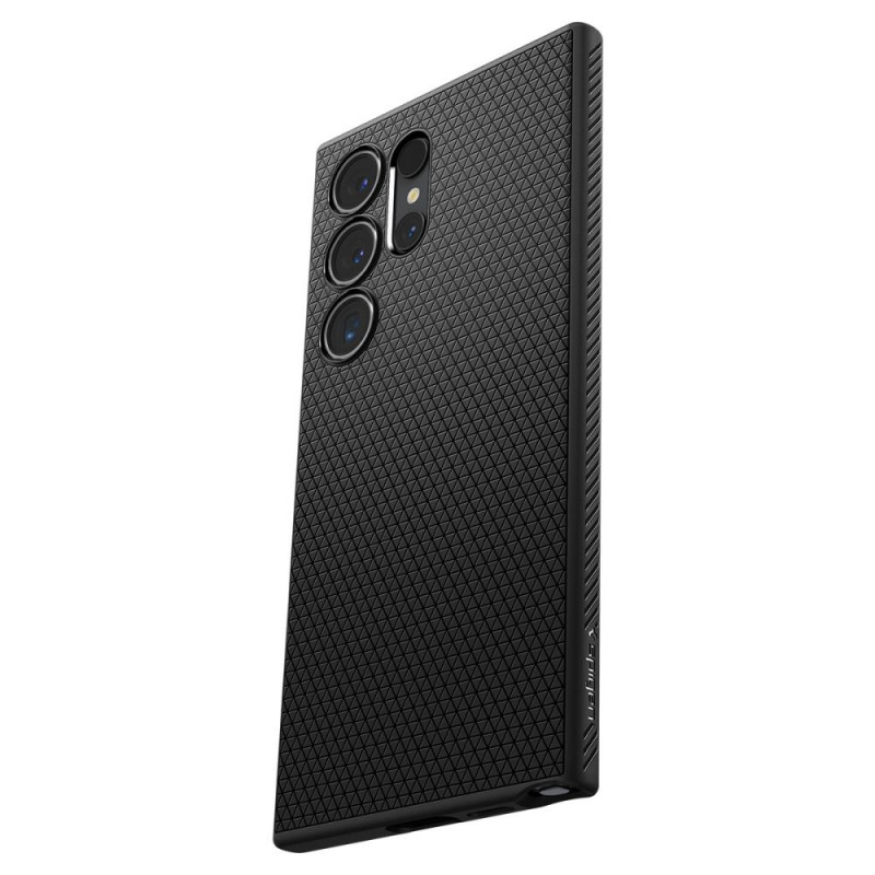 Etui Spigen Liquid Air do Samsung Galaxy S24 Ultra, Matte Black