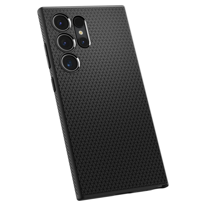 Etui Spigen Liquid Air do Samsung Galaxy S24 Ultra, Matte Black