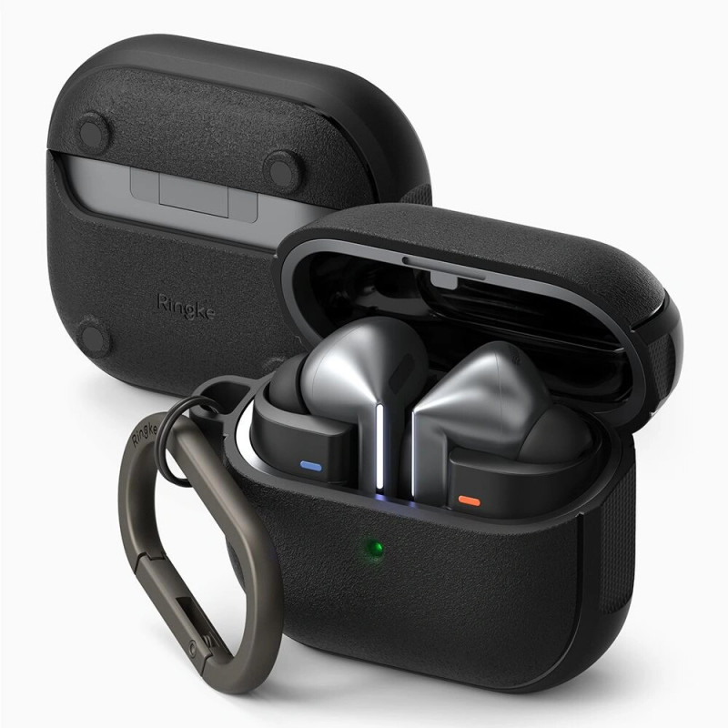 Ringke Onyx Magnetic etui MagSafe do Samsung Galaxy Buds 3 / 3 Pro, czarny