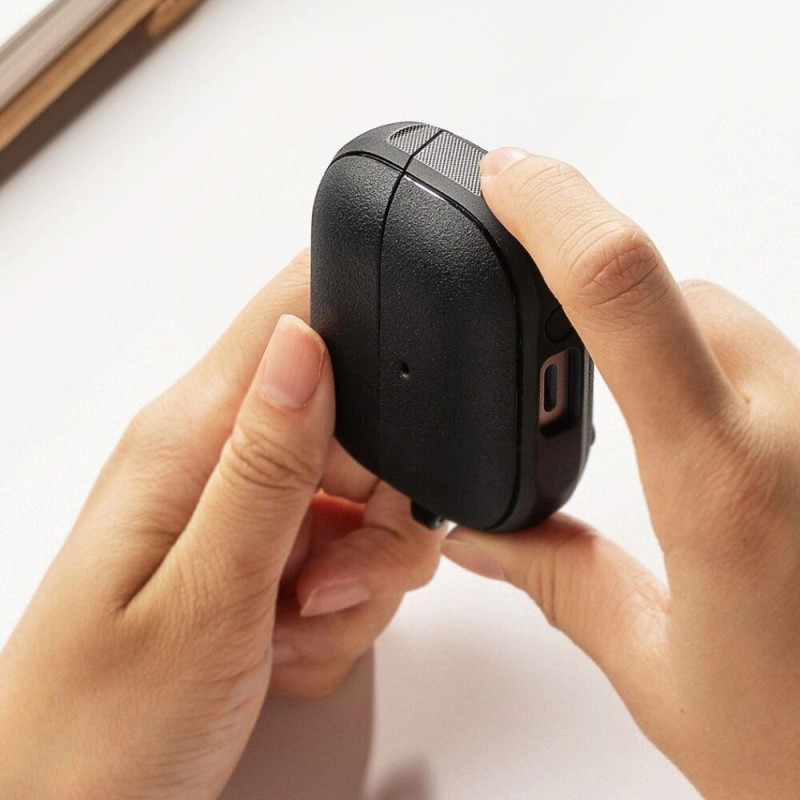Ringke Onyx Magnetic etui MagSafe do Samsung Galaxy Buds 3 / 3 Pro, czarny