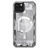Etui Spigen Ultra Hybrid Mag z MagSafe do Apple iPhone 15 Plus / 14 Plus, Zero One, biały