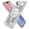 Etui Spigen Ultra Hybrid Mag z MagSafe do Apple iPhone 15 Plus / 14 Plus, Zero One, biały