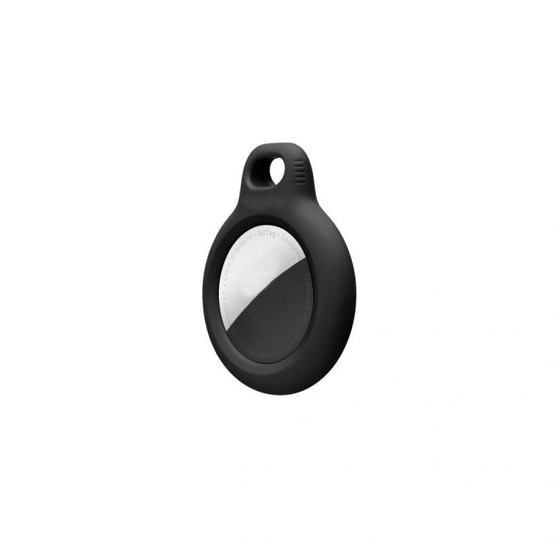 Tech-Protect Rough Chain etui na brelok do kluczy dla Apple AirTag, czarny (2 szt.)