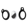 Tech-Protect Rough Chain etui na brelok do kluczy dla Apple AirTag, czarny (2 szt.)