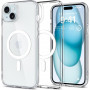 Etui Spigen Ultra Hybrid Mag z MagSafe do Apple iPhone 15, białe