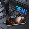 Tech-Protect CC02 ładowarka samochodowa 2-portowa USB-A / USB-C, PD 35W / QC 3.0, czarna (THP4079)