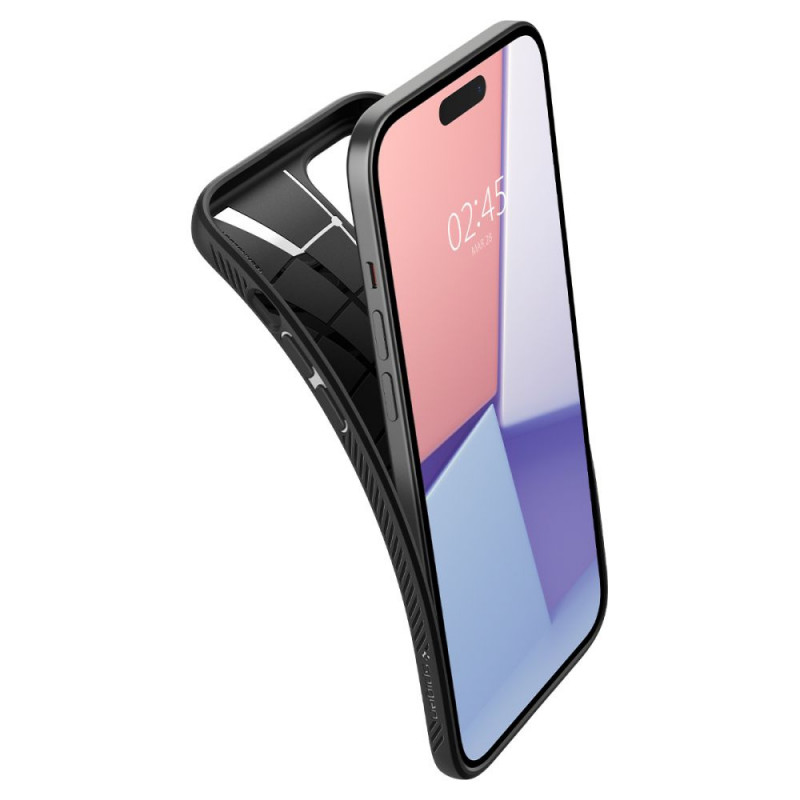 Etui Spigen Liquid Air do Apple iPhone 15 Plus / 14 Plus, Matte Black