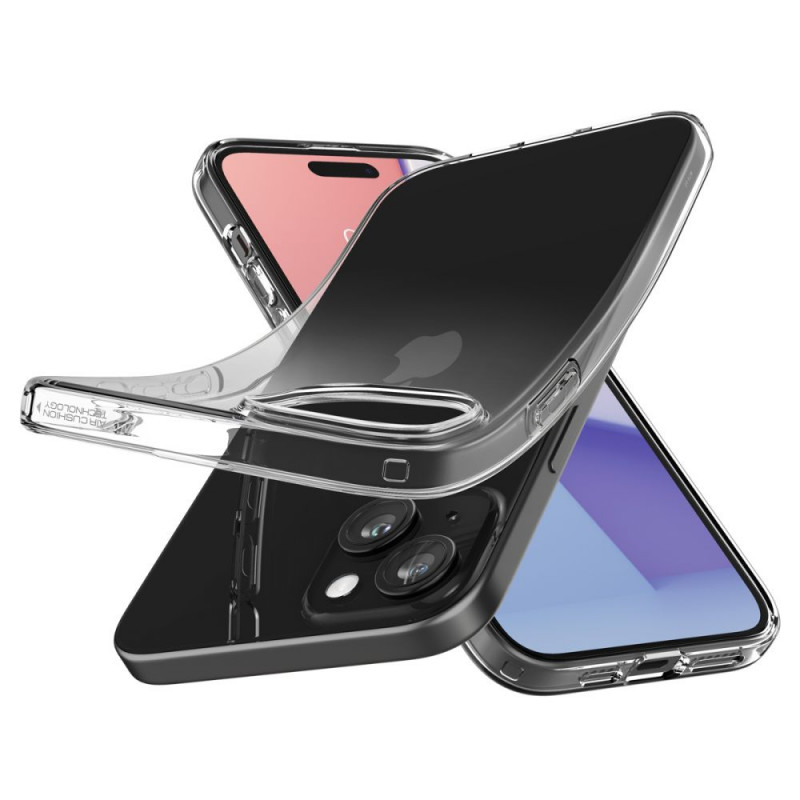 Etui Spigen Liquid Crystal dla Apple iPhone 15 Plus / 14 Plus, Crystal Clear