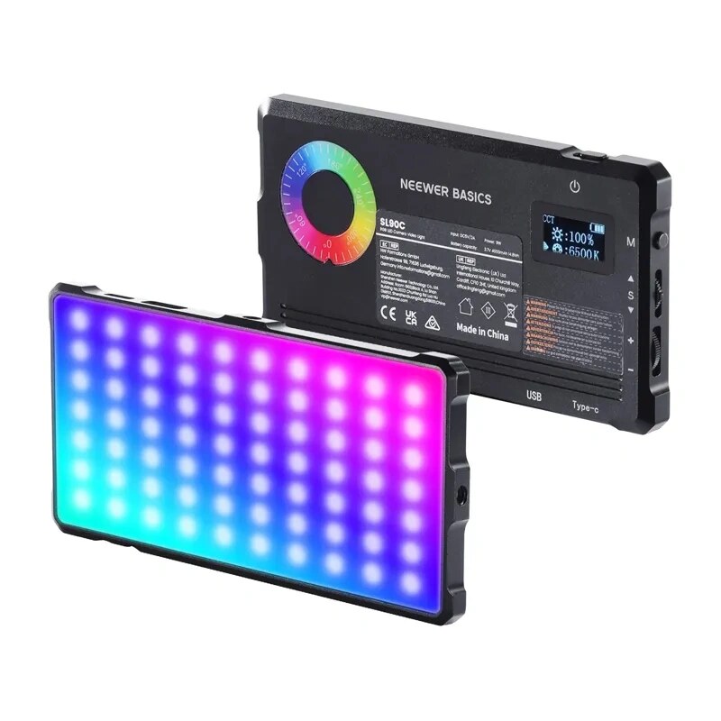 Neewer BASICS SL90C Lampa studyjna, 8 W RGB LED