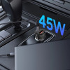 Tech-Protect CC03 ładowarka samochodowa 2-portowa USB-A / USB-C, PD 45W / QC 3.0, czarna
