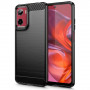 Etui Tech-Protect TPUCarbon do Motorola Moto G05 / E15, czarne