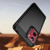 Etui Tech-Protect TPUCarbon do Motorola Moto G05 / E15, czarne