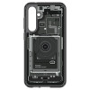 Etui Spigen Ultra Hybrid do Samsung Galaxy S23 FE, Zero One, ciemnoszary