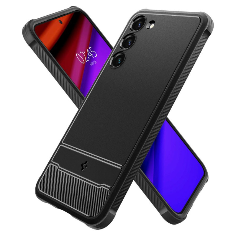 Etui Spigen Rugged Armor do Samsung Galaxy S23, matowy czarny