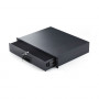 StarTech.com szuflada magazynowa do szafy rack 3U z zamkiem, do montażu w szafie 19", stalowa, 10 kg, czarna (3U-RACK-MOUNT-DRAWER)