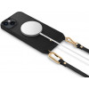Spigen Cyrill Classic Charm Mag (ACS04948) etui MagSafe z paskiem do Apple iPhone 14 Plus / 15 Plus, czarny