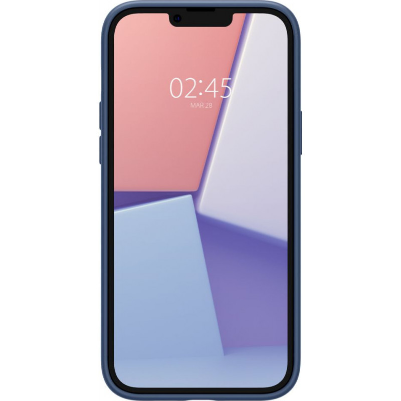 Etui MagSafe Spigen Silicone Fit Mag (ACS04921) dla Apple iPhone 14 Plus / 15 Plus, Navy Blue