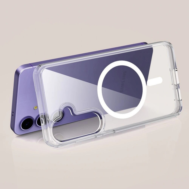 Etui Tech-Protect FlexAir Hybrid MagSafe do Samsung Galaxy A56 5G, przezroczyste