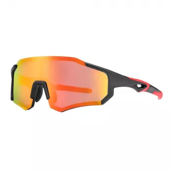Okulary rowerowe polaryzacyjne Rockbros 10182, czerwone