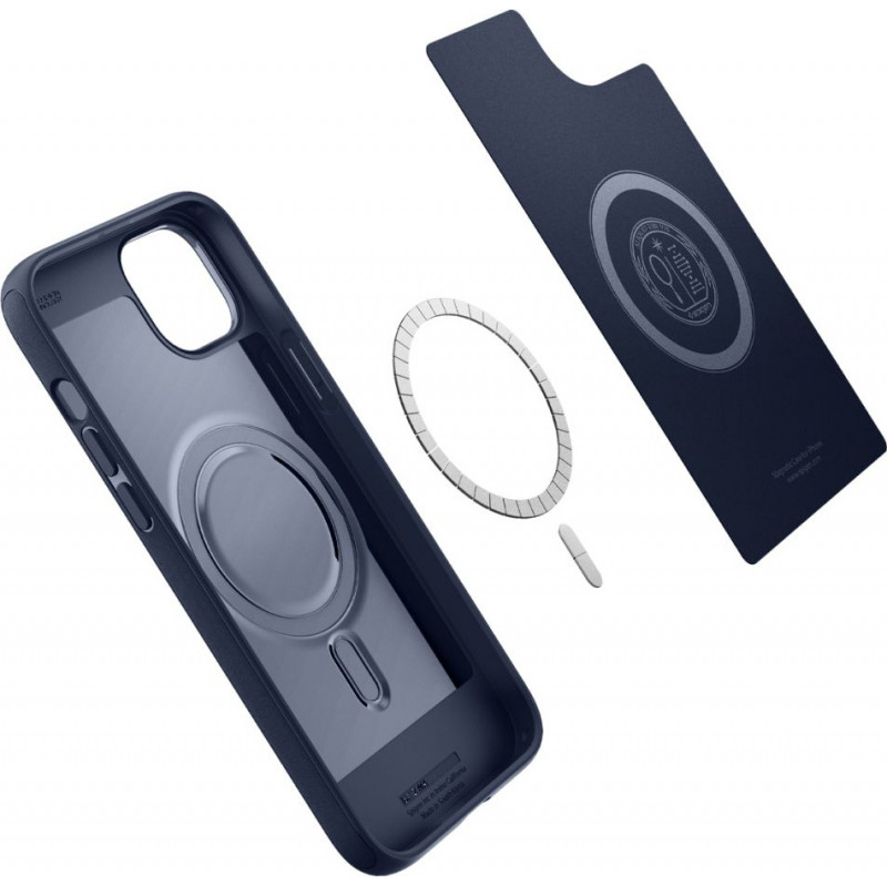 Etui Spigen Mag Armor (ACS04919) do Apple iPhone 14 Plus / 15 Plus, Navy Blue