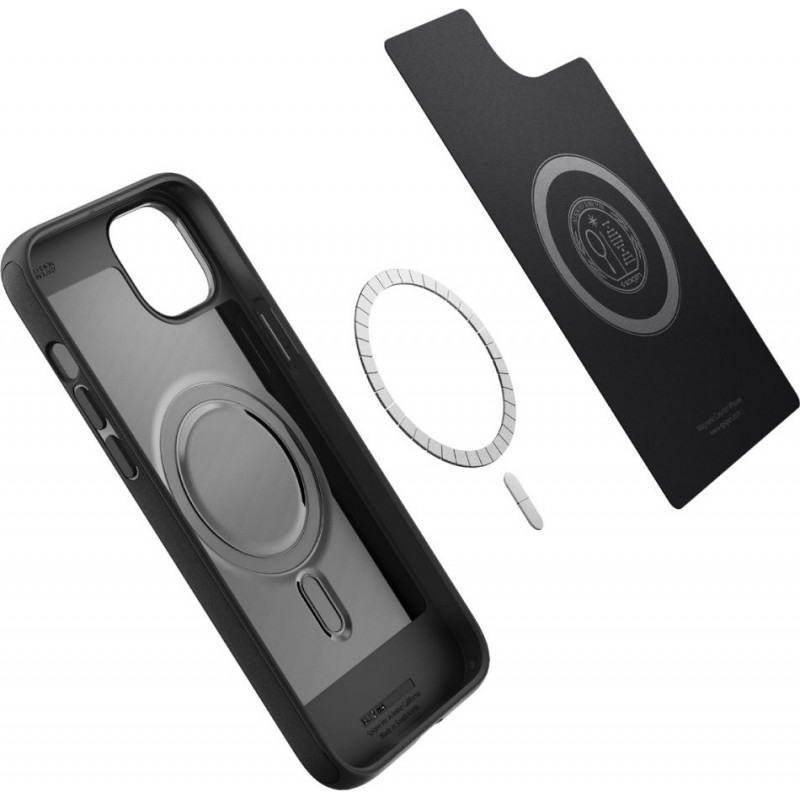 Etui Spigen Mag Armor (ACS04918) do Apple iPhone 14 Plus / 15 Plus, matowy czarny