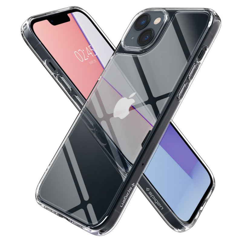 Etui Spigen Quartz Hybrid (ACS04906) do Apple iPhone 14 Plus / 15 Plus, Crystal Clear