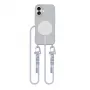Tech-Protect MagNecklace 26328-0 etui MagSafe do Apple iPhone 16, szare
