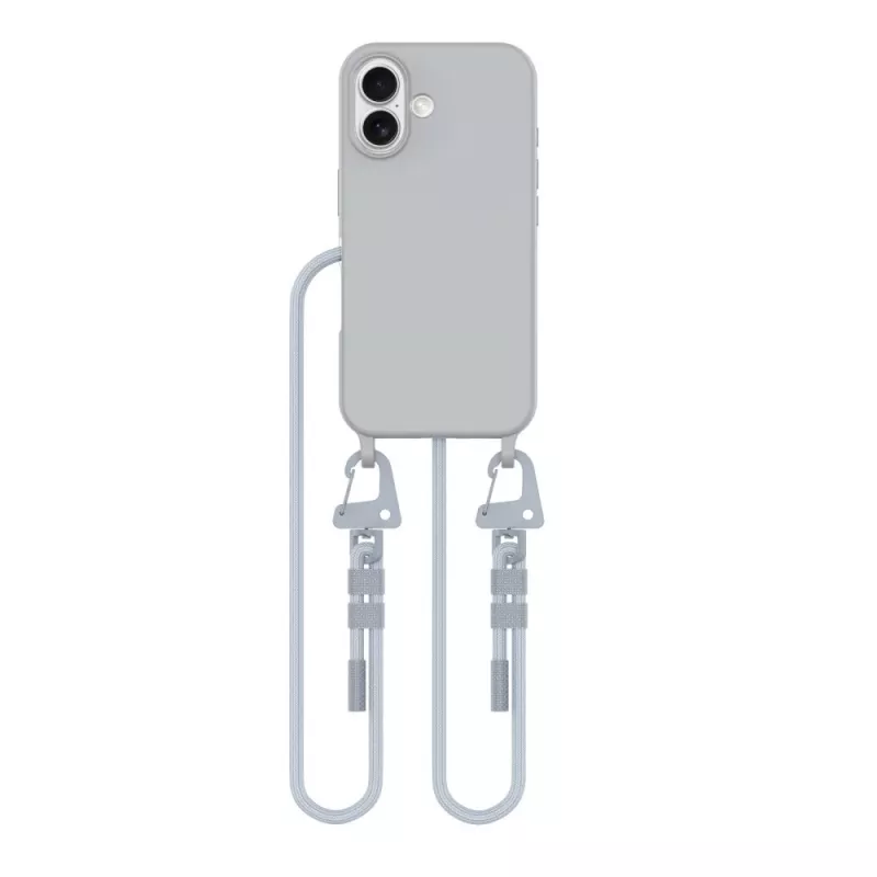 Tech-Protect MagNecklace 26328-0 etui MagSafe do Apple iPhone 16, szare