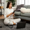 Tech-Protect UB10T Ultraboost kabel USB-C / USB-C PD240W/QC4.0, 200 cm, czarny