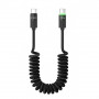 Tech-Protect UB20T Ultraboost kabel USB-C / USB-C PD100W/5A, 180 cm, czarny