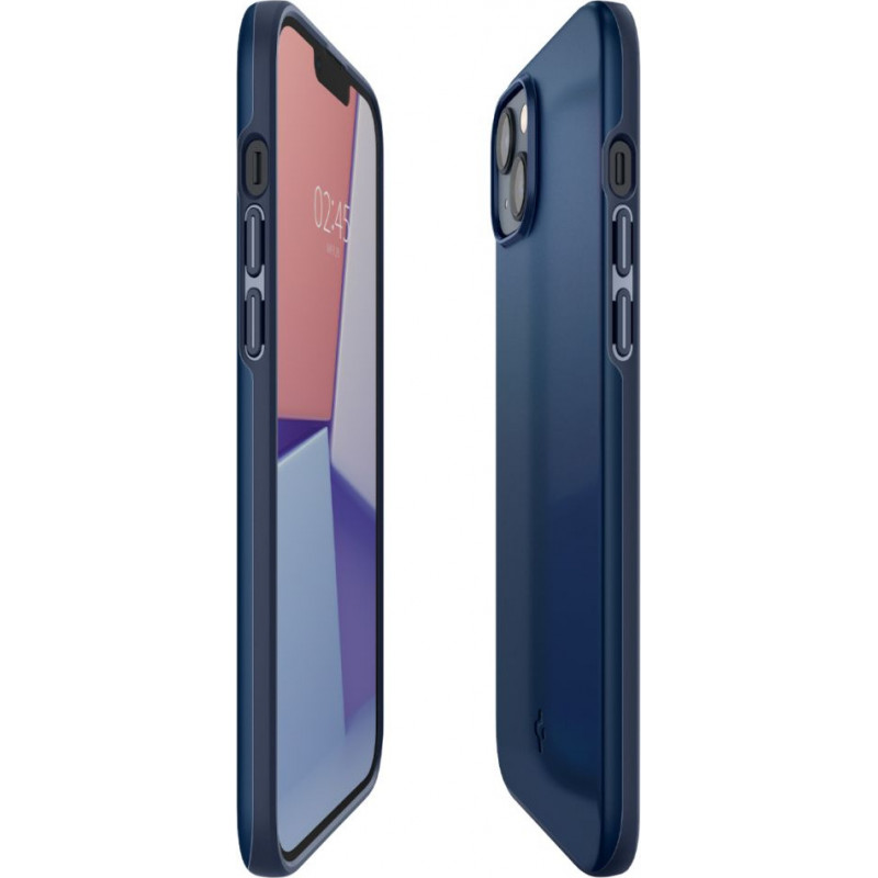 Etui Spigen Thin Fit Apple iPhone 14 Plus / 15 Plus, Navy Blue