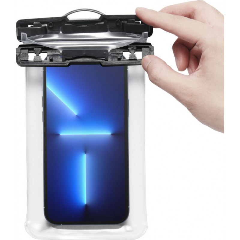 Spigen A601 Aqua Shield uniwersalne etui wodoodporne, Crystal Clear