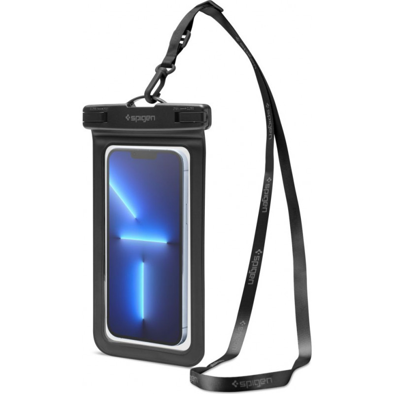 Spigen A601 Aqua Shield uniwersalne etui wodoodporne (2 szt.), czarny