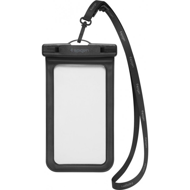 Spigen A601 Aqua Shield uniwersalne etui wodoodporne (2 szt.), czarny