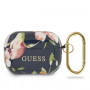 Guess GUE554BLU Floral N.3 etui na Apple AirPods Pro, niebieskie