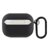 Mercedes-AMG AMAP2SLWK etui Leather Big Logo na Apple AirPods Pro 2 (2022/2023), czarne, białe logo