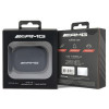 Mercedes-AMG AMAP2SLWK etui Leather Big Logo na Apple AirPods Pro 2 (2022/2023), czarne, białe logo