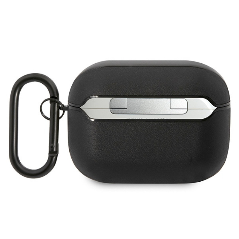 Mercedes-AMG AMAPSLWK etui Apple AirPods Pro AMG Leather Big Logo, czarny
