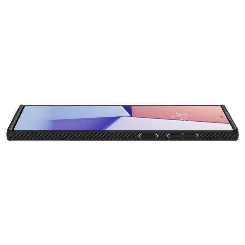 Etui Spigen Liquid Air do Samsung Galaxy S22 Ultra, Matte Black