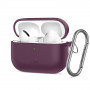 Tech-Protect Silicone Hook THP6103 etui na etui ładujące Apple AirPods Pro 3, Burgundy