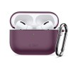 Tech-Protect Silicone Hook THP6103 etui na etui ładujące Apple AirPods Pro 3, Burgundy